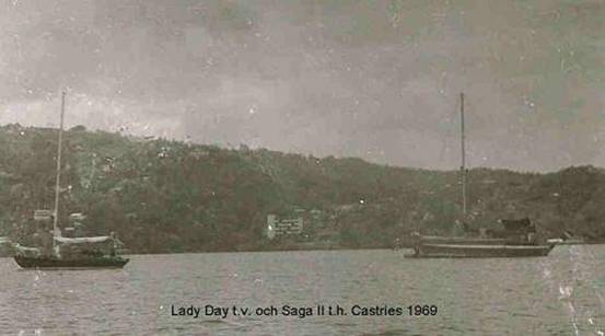 Lady Day och Saga  II Castries 1969